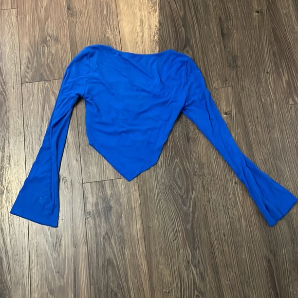 fun royal blue going out top - Picture 2 of 2